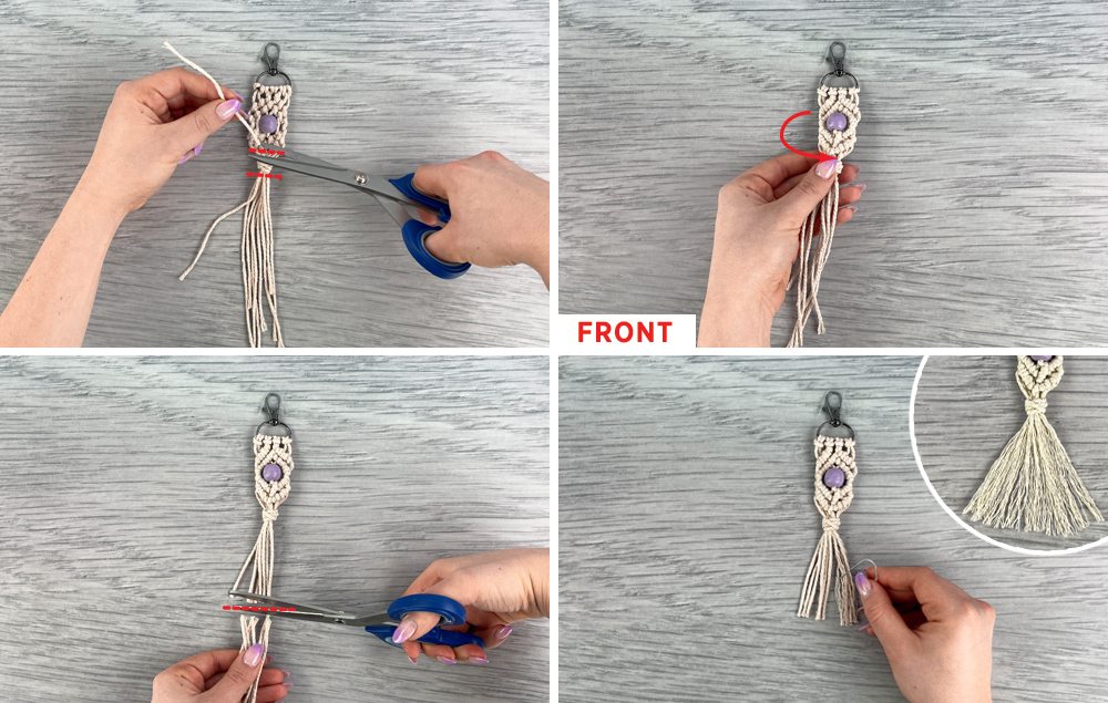Crafting a Macramé Keychain: A Step-by-Step Guide for Beginners