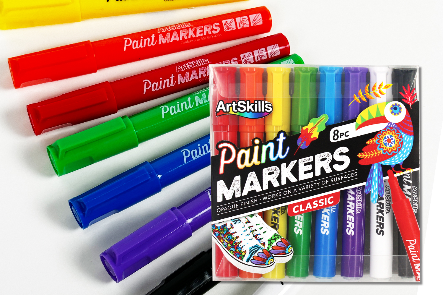 TOOLI-ART Paint Markers in Art & Drawing Markers 