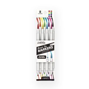 Glitter Glue Pens - Puffy Jumbo Size 5 Pack - Classic Colors