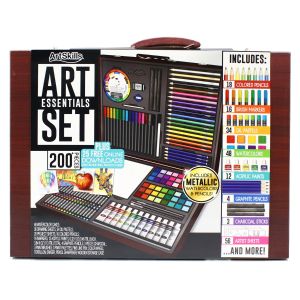 ArtSkills Premium Artist Paint Brush Set for Crafts, Acrylic, Watercolor  and Oil, 6Pc