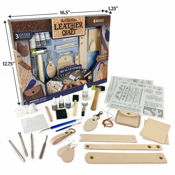 LMDZ Leather Working Tools Craft Kit and Supplies Upholstery