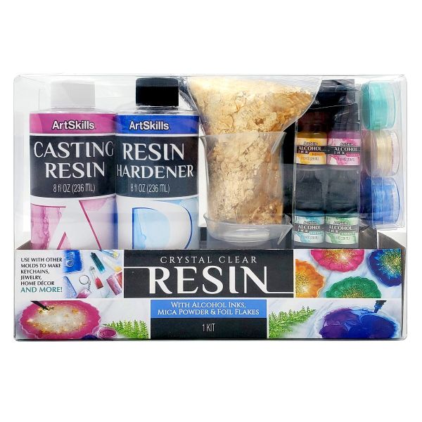 Epoxy Resin Kit for Art & Craft | 1 Gallon | Odorless | Crystal Clear Epoxy  Resi