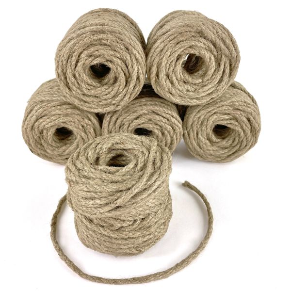 Natural Jute Twine Leaf Ribbon, Jute Rope Cord Tag String Roll, for Gi –  FiveSeasonStuff