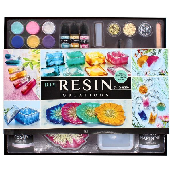 DIY Resin Art Coaster Kit – The Crafty Kit