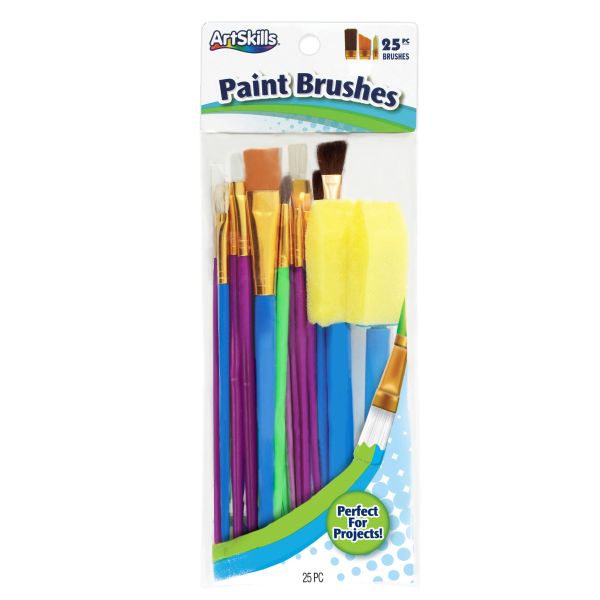 Pack of Artist Paint Brushes