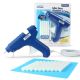 Glue Gun and Glue Sticks Set with Silicone Mat